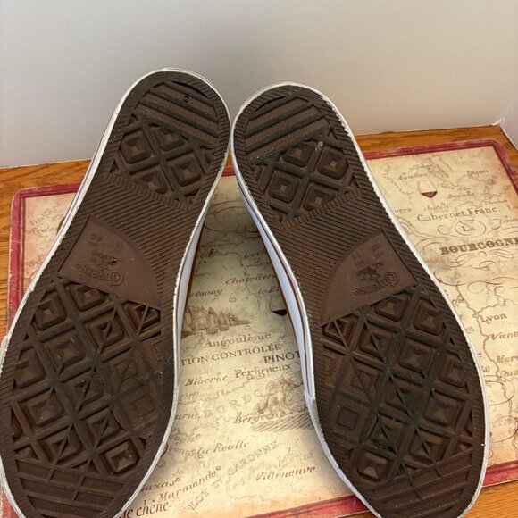 Converse Chuck Taylor All-Star Brown Leather High-Top Sneakers - Picture 2 of 5